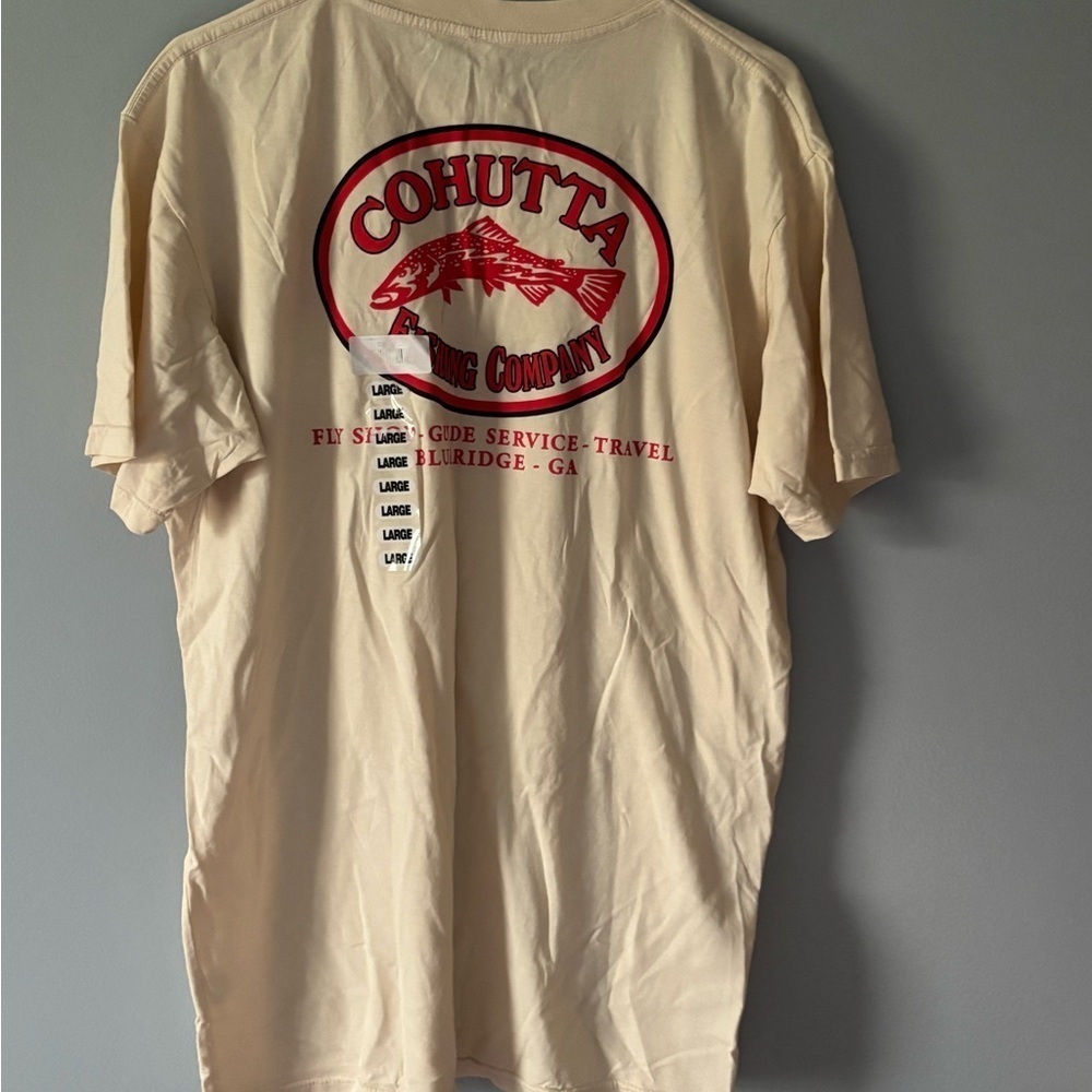 Cohutta Fishing Company NWT T Shirt. Size Large - Picture 5 of 7